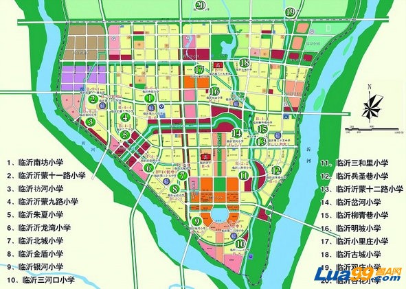 三河市规划图高清版图片